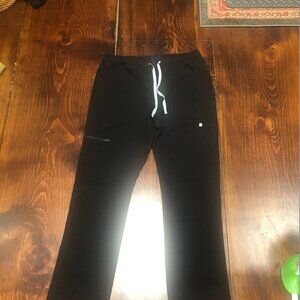 Figs Mens Cairo Scrub Pants Black L